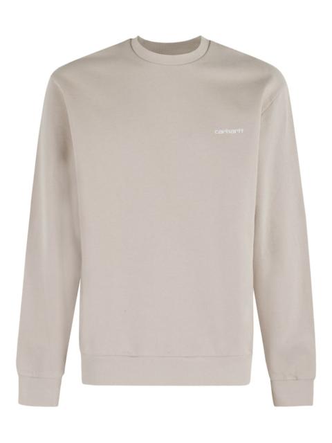 Carhartt embroidered-logo sweatshirt