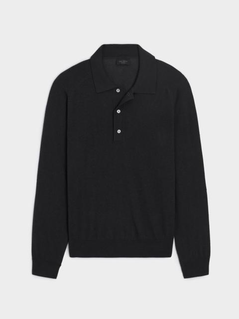 TODD SNYDER Merino Sweater Polo