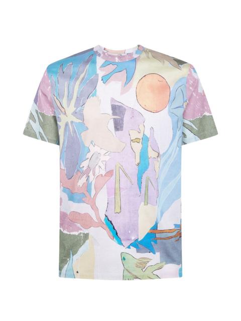 Paul Smith abstract-print T-shirt