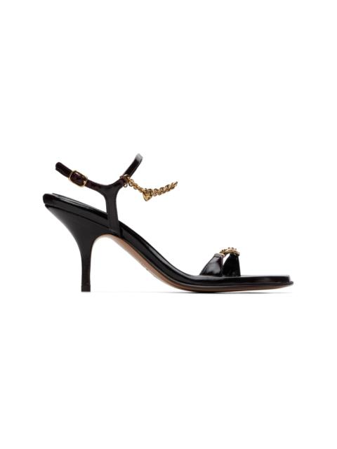 Chloé Brown Zia Heeled Sandals