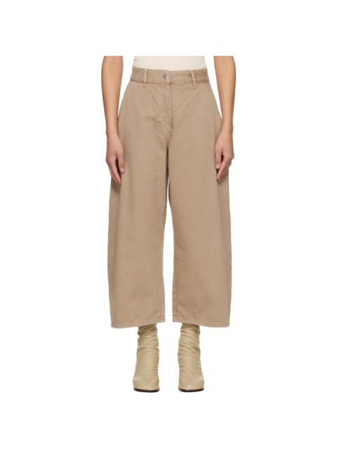 Studio Nicholson Taupe Chalco Denim Jeans
