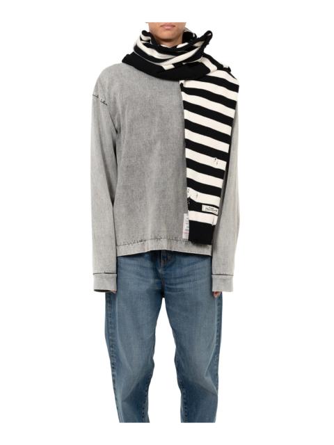 Maison MIHARAYASUHIRO Knit Sleeve Scarf