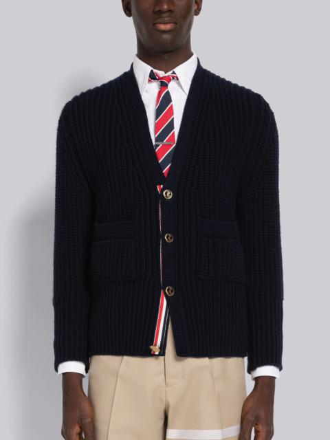Thom Browne Half Cardigan Stitch Cashmere Cardigan