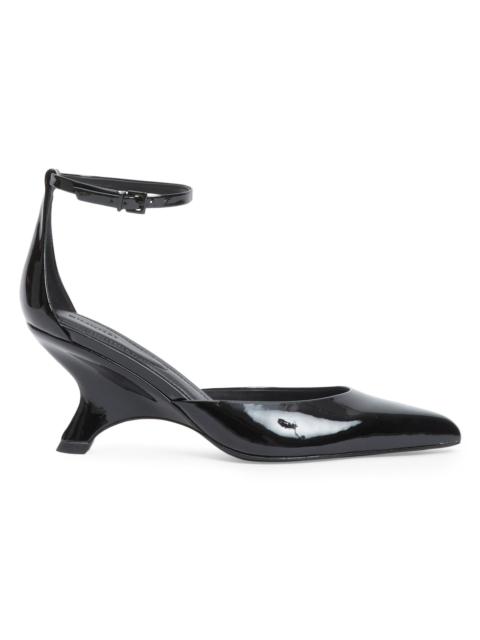 SIMKHAI Women's Vixen 75MM Patent Leather Pumps - Black