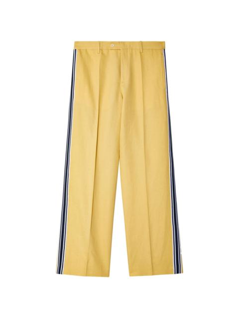 WALES BONNER Constant straight-leg trousers