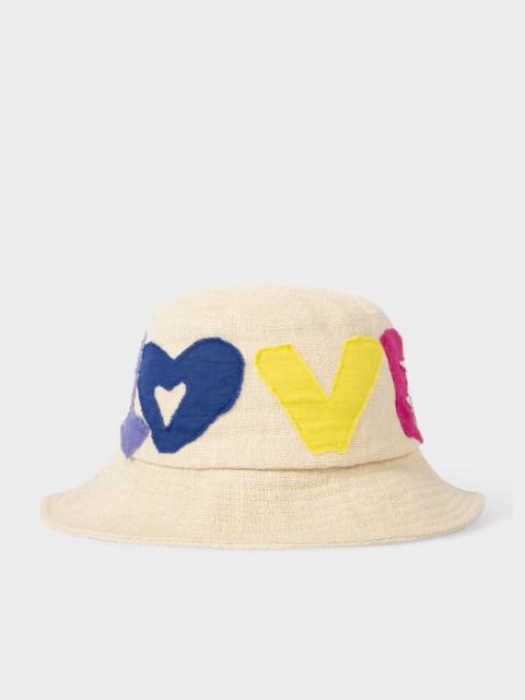 Paul Smith 'Love' Bucket Hat