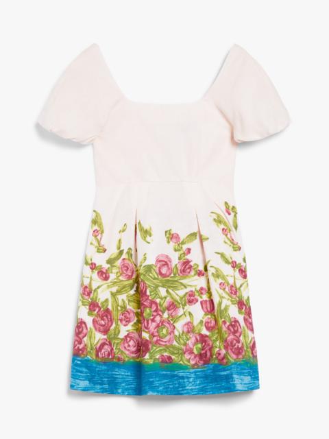 WEEKEND Max Mara EBBRO Mini dress in cotton and linen canvas