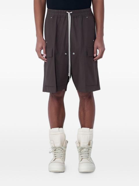 Rick Owens elasticated cargo shorts