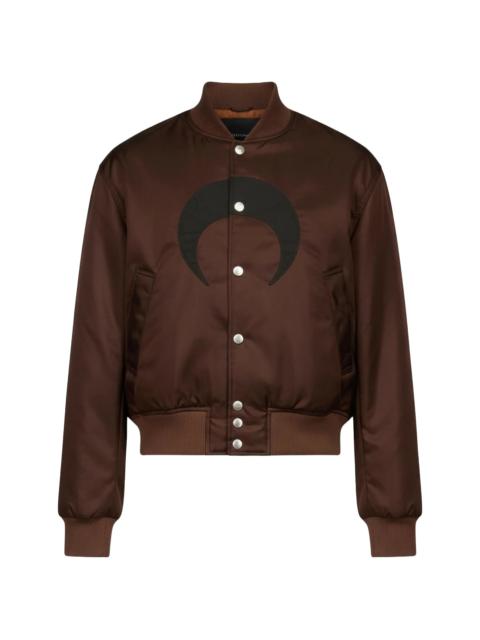 Marine Serre Marine Serre Moon-print Buttoned Bomber Jacket