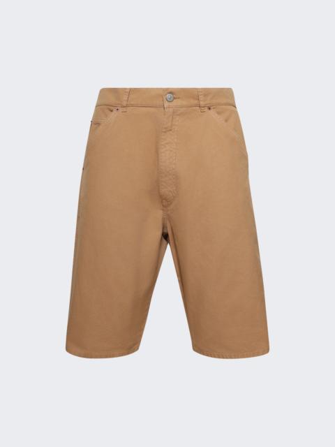 MM6 Maison Margiela Shorts Ocre