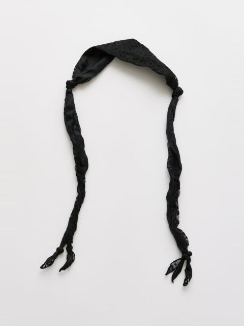 Our Legacy Twisted Tie Onyx Bloom Fleura Lace