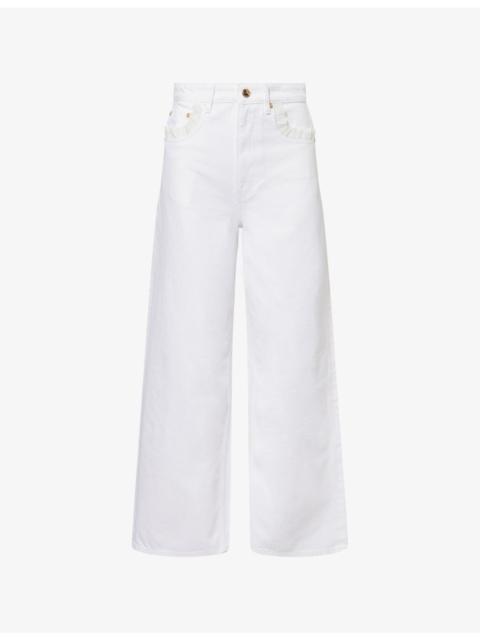 GANNI White Lari Jeans