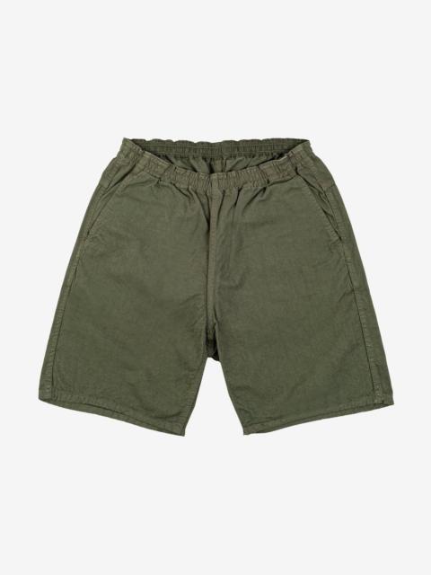 Iron Heart IH-729-OLV Cotton Easy Shorts - Olive