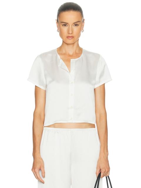 LESET Barb Short Sleeve Cardigan