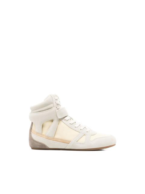 Isabel Marant Senny High suede sneakers