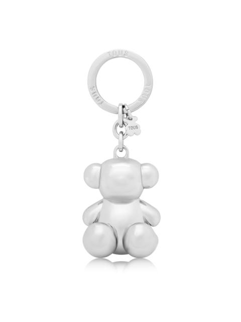 TOUS Silver-colored metal Bold Bear Key ring