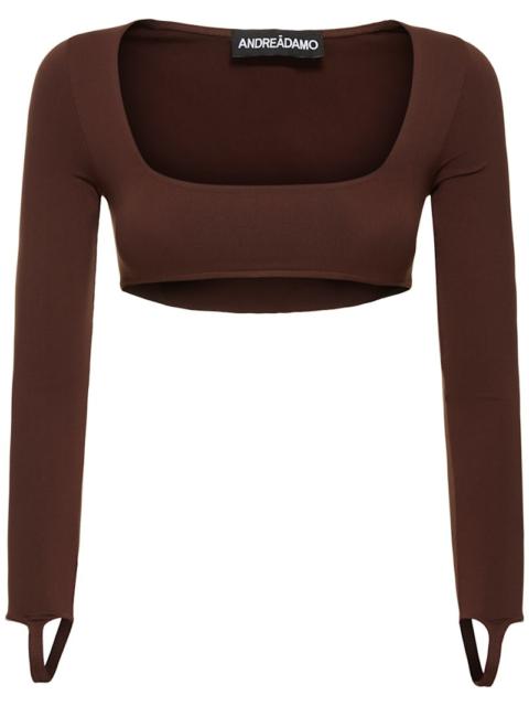 ANDREĀDAMO sculpting jersey body | REVERSIBLE