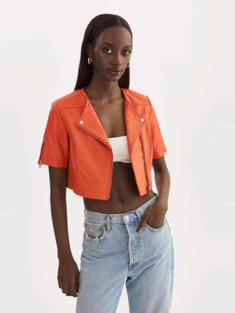 LAMARQUE KIRSI | Cropped Biker Jacket