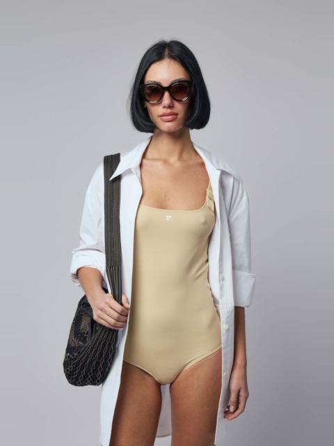 courrèges Buckle Swimsuit