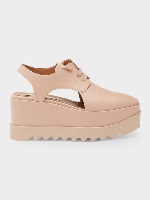 Stella McCartney 85mm Elyse Slingback Platform Sandals