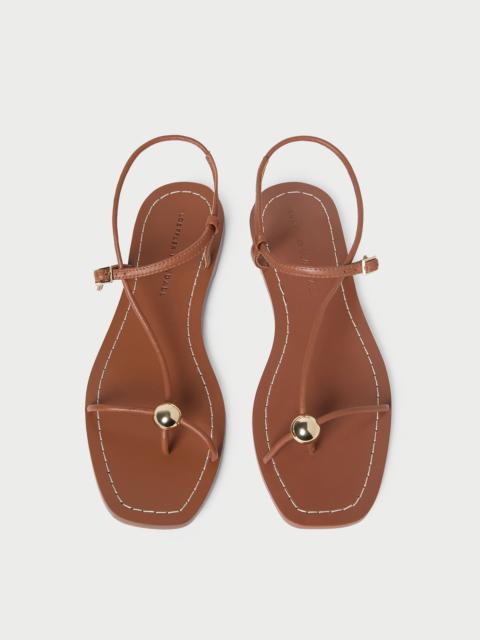 LOEFFLER RANDALL Lara Timber Leather Sandal