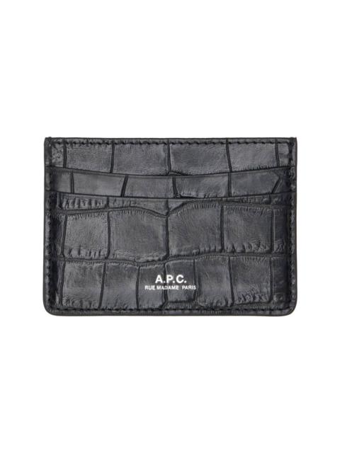 A.P.C. Black André Card Holder