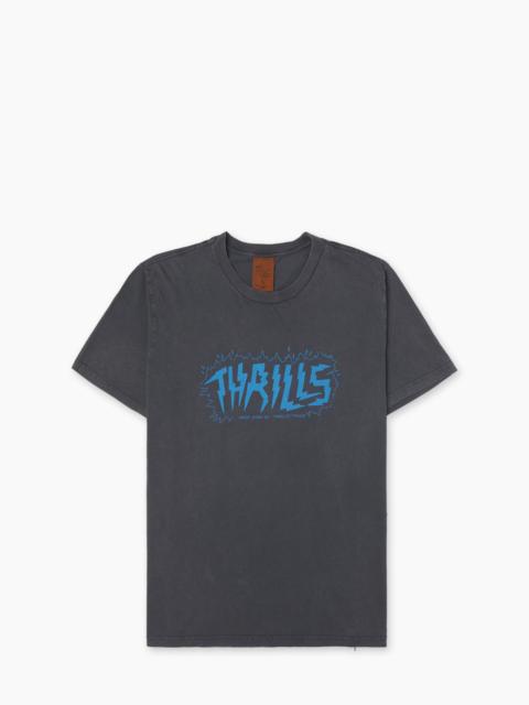 Nudie Jeans NUDIE JEANS ROY THRILLER TRACKS T-SHIRT ANTRACITE