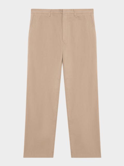 Theory Men's Stretch Twill Straight-Fit Chino Pants