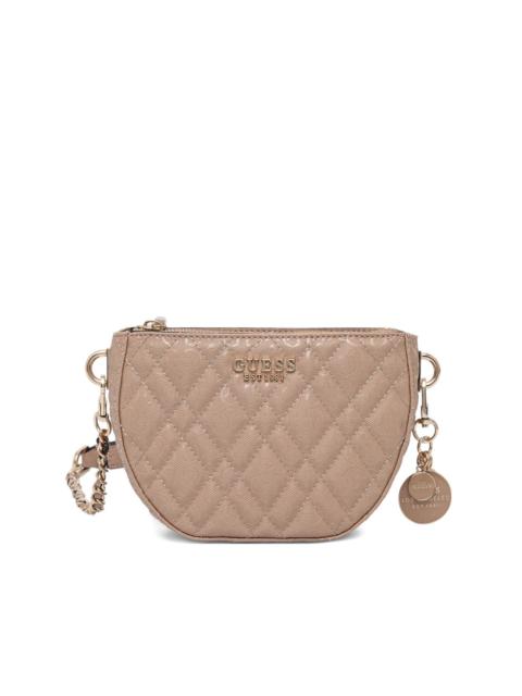 GUESS USA Isemay quilted satchel