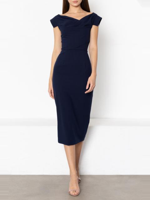 Black Halo Jacqueline Midi dress