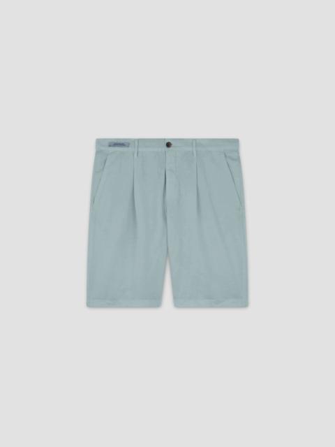 Paul & Shark LINEN AND COTTON BERMUDA WITH PLEATS
