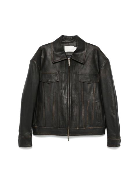 FENG CHEN WANG leather jacket