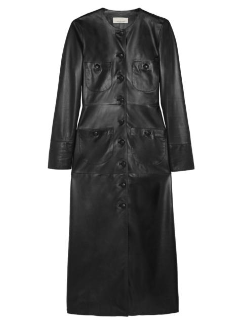 LIBEROWE HONORE LEATHER COAT