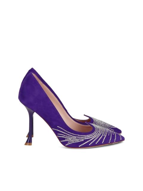 Roger Vivier crystal-embellished pointed-toe pumps