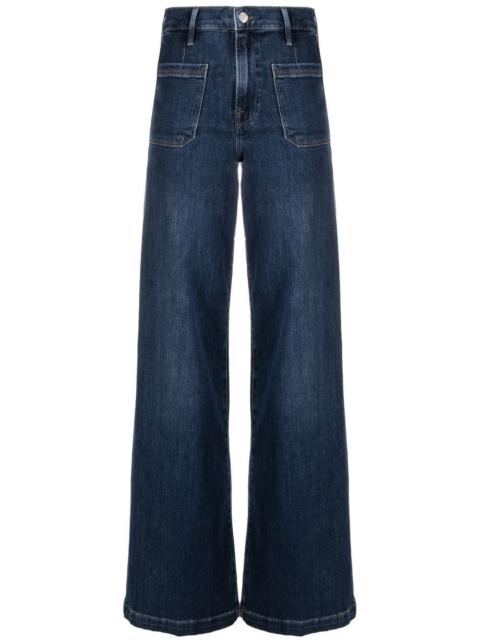 FRAME mid-rise bootcut jeans