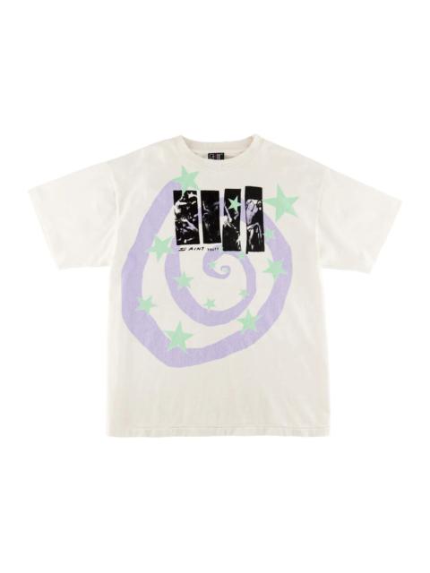 SAINT M×××××× Saint Mxxxxxx Humanity T-Shirt Vintage White