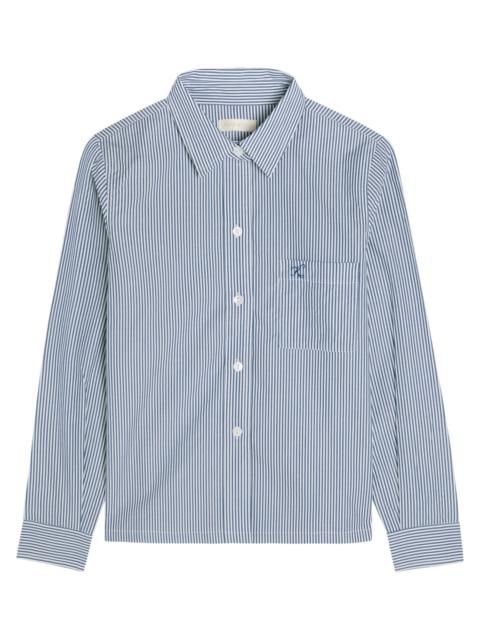 SUZIE KONDI Suzie Kondi Vella Striped Cotton-poplin Shirt