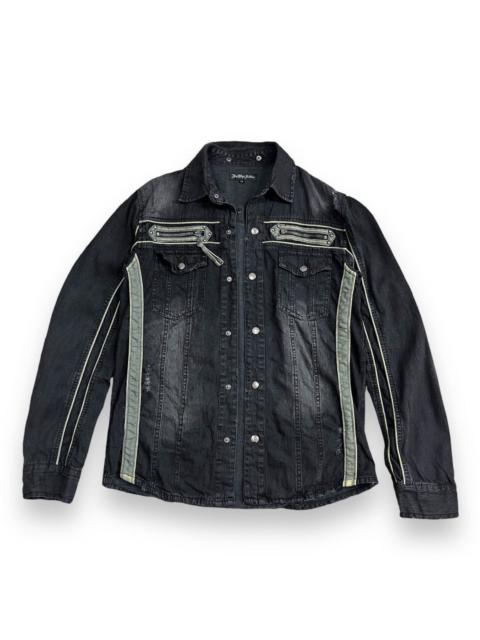 Other Designers If Six Was Nine × In The Attic - Distressed In The Attic Punk Jacket