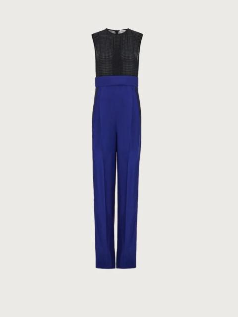 FERRAGAMO SHANTUNG JUMPSUIT