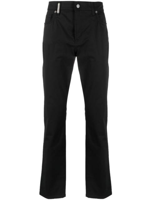 Moschino mid-rise straight-leg trousers