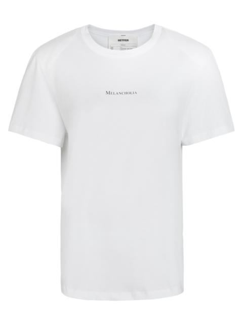 BETTTER Bettter Melancholia Printed Cotton T-shirt