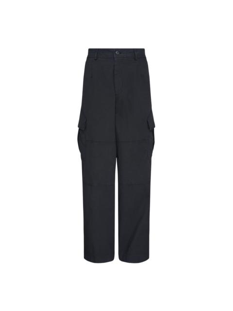Dries Van Noten Overdye Heavyweight Stretch Cargo Pants