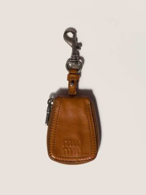 Miu Miu Leather keyring trick