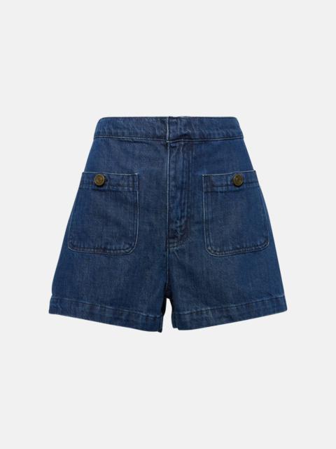 Patch Pocket Trouser denim shorts