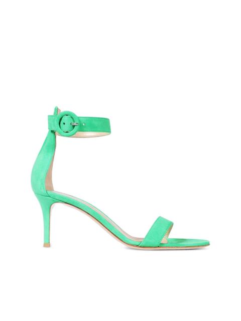 Gianvito Rossi 70mm Portofino buckle-ankle-strap sandals