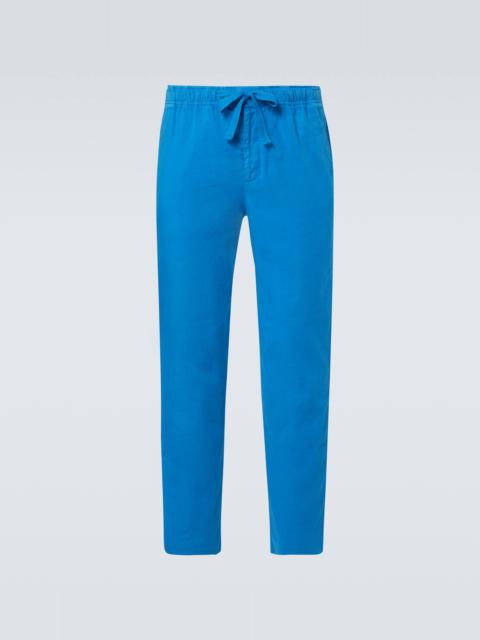 ORLEBAR BROWN Alex linen-blend straight pants