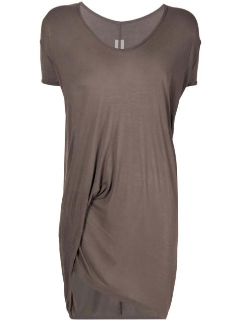 Rick Owens draped short-sleeved T-shirt