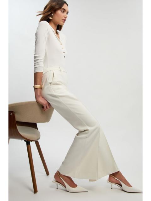 KAREN MILLEN Petite Polished Tailored Bootcut Trouser