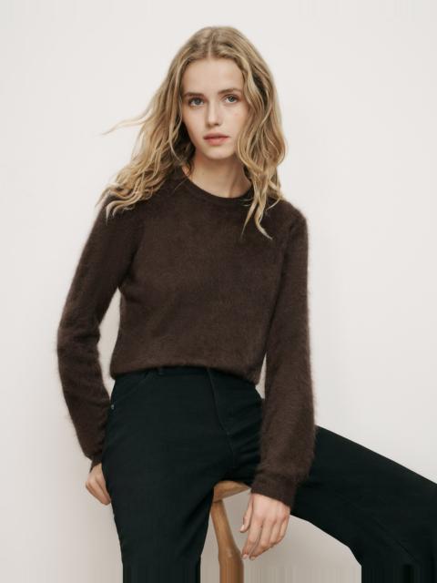 VERONICA BEARD FRANKIE BRUSHED CASHMERE PULLOVER