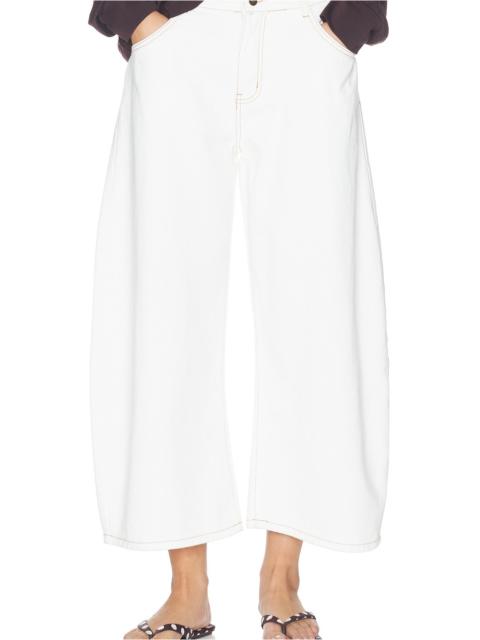 LIONESS Horseshoe Cropped Jeans